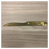 Ira Me Wilder, Texaco Products Vintage Brass Adver