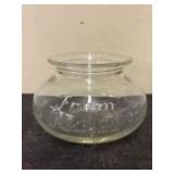 Rexall Store Glass Leech Bowl, Collectible Apothec