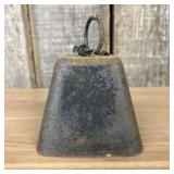 Antique Metal Cow Bell 4.5"X6"