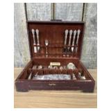 Collection Of Silver Plated And Stainless Flatware