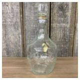 Vintage Jack Daniels "Belle Of Lincoln" Etched Gla