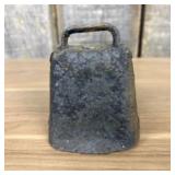 Antique Metal Cow Bell 3"X4"