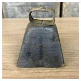 Antique Metal Cow Bell 2.5"X3.5"