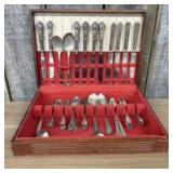Collection Of Silver Plated And Stainless Flatware
