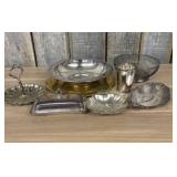 Large Collection of Serving Trays, Bowls etc  -  1