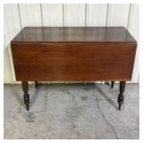 Early American Pembroke Style Drop Leaf Table 19"X