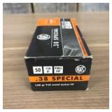 RWS .38 Special 158gr Full Metal Jacket  -  5"