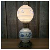 Vintage Hand Painted Gone With The Wind Style Lamp