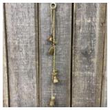 Lot Of 4 Engraved Brass Bells 24"