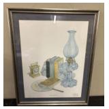 Limited Edition, Signed, and Framed Print titled "