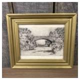 The Melan Arch Bridge In Eden Park - Cincinnati. B