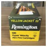 Remington Yellow Jacket 500 Hyper Velocity Rimfire