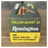 Remington Yellow Jacket 500 Hyper Velocity Rimfire