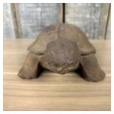 Cast Iron Turtle Spittoon  -  11"x3"