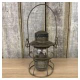 Adlake Kero Railroad Lantern produced by Adams & W