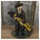 Caddy Boy Cast Iron Door Stop  -  6"x8"