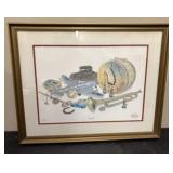 Framed Art Print titled "Lucky Boy" by Kentucky ar