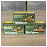 3 Boxes of Remington Yellow Jacket 50 Hyper Veloci