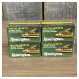 4 Boxes of Remington Yellow Jacket 50 Hyper Veloci