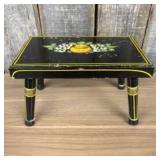 J.S. Ebersol Style Hand Painted Amish Folk Art Foo