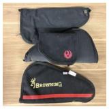 Several Handgun Pouches  -  16"