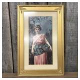 Gilt Framed Print of Ullman Mfg Co