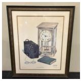 Framed Limited Edition Art Print Titled "Camera an