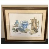 Limited Edition, Pencil-signed Framed Print Titled