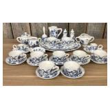 Collection Of Blue Danube Porcelain China (Largest
