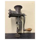 Antique Cast Iron Meat Grinder - Enterprise No. 5