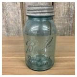 Vintage Ball Perfect Mason Jar, Marked 13 in the I