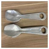 Vintage Marathon and Gulf Gas Aluminum Advertising