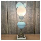 Antique Gone With The Wind Style Parlor Lamp Fento