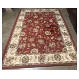 Oriental Weavers Area Rug in Addison Red with Flor