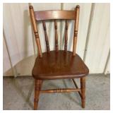 Vintage Spindle-back Windsor Dining Chair  -  13"x