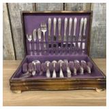 Vintage Silverware Set  -  16.5"x12"