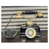 Vintage French Victorian Style Rotary Telephone 10