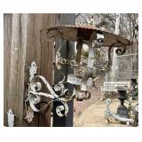 Spanish Wrought Iron Wall Mounted Lamp - Candle Ho