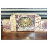 Antique Art Deco Mantel Clock - Crafted From Layer