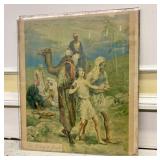 Vintage Artwork Depicting A Scene From Holy Script