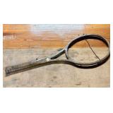 Vintage Brass Wall Hanging Racket, As Found. 9'X26