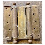 Antique Brass Double Acting Spring Hinge 9'X10'