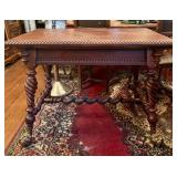 Antique Merklen Brothers. Style Heavily Carved Bar