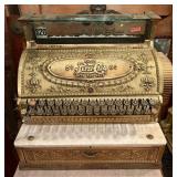 Antique Brass National Cash Register - Pepsi-Cola