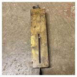 Hanging Brass Spring Balance Scale 3'X14'
