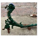 Architectural Salvage Cast Iron Wall Mounted Victo