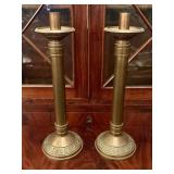 Pair of Vintage Excelsis Altar Candlesticks Made o
