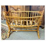 Early French Baby Cradle 24'X46'X37'  -  NOT AVAIL