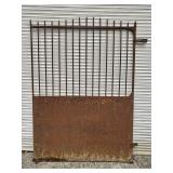 Early Architectural Salvaged Heavy Iron Gate, Soli
