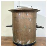 19th Century French Copper Wine Measuring Vat 23'X